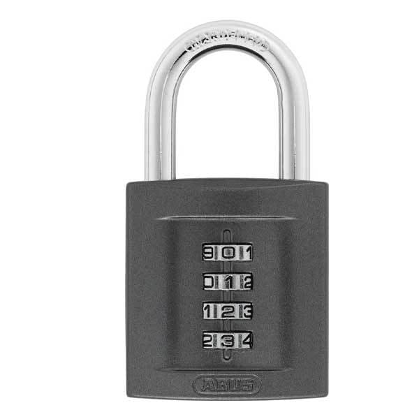 Abus: 158/50 C Zinc Die Cast Front 4-Dial Resettable Combo